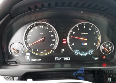 2016 BMW X6 M from USA, damaged, VIN 5YMKW8C50G0R43780